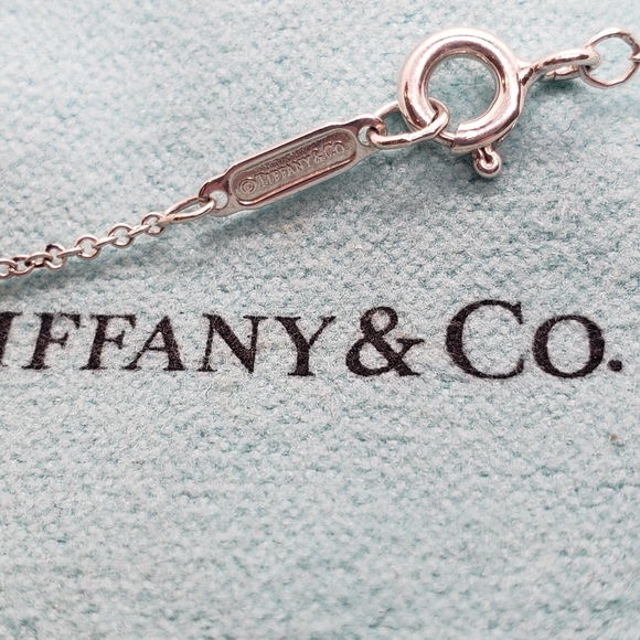 Authentic Tiffany Prasiolite Sparkers Necklace Silver - Picture 5 of 6